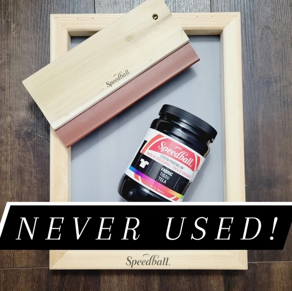 Speedball Screen 10"x14" & Squeegee - Picture 2 of 3